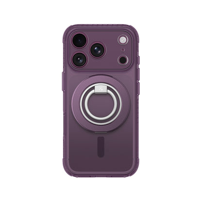 iPhone 18 Pro Kılıf M-safe Şarj Özellikli Yüzük Standlı Amazingthing Titan Pro Grip Ring Serisi Kılıf