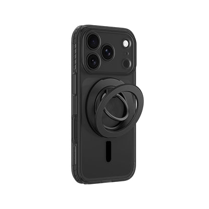 iPhone 18 Pro Kılıf M-safe Şarj Özellikli Yüzük Standlı Amazingthing Titan Pro Grip Ring Serisi Kılıf