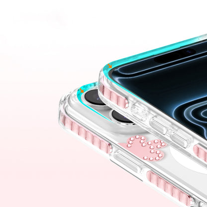 iPhone 18 Pro Kılıf M-Safe Şarj Özellikli Zore Paris Elvo Sert PC Kılıf