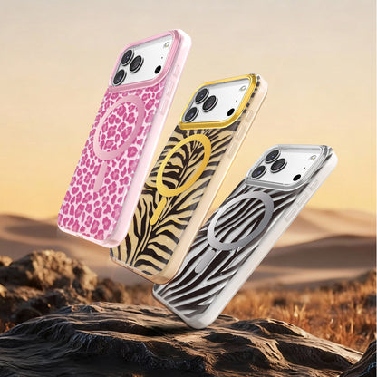 iPhone 18 Pro Kılıf M-Safe Şarj Özellikli Zore Paris Veyro TPU Kılıf