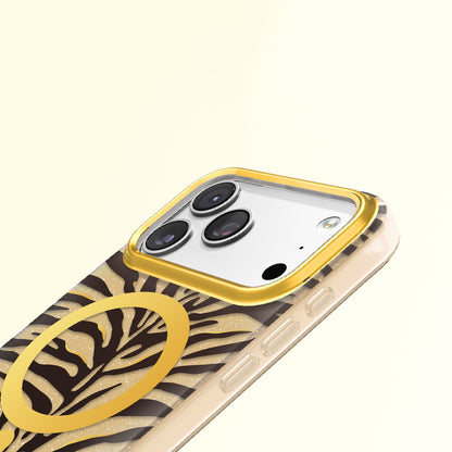 iPhone 18 Pro Kılıf M-Safe Şarj Özellikli Zore Paris Veyro TPU Kılıf