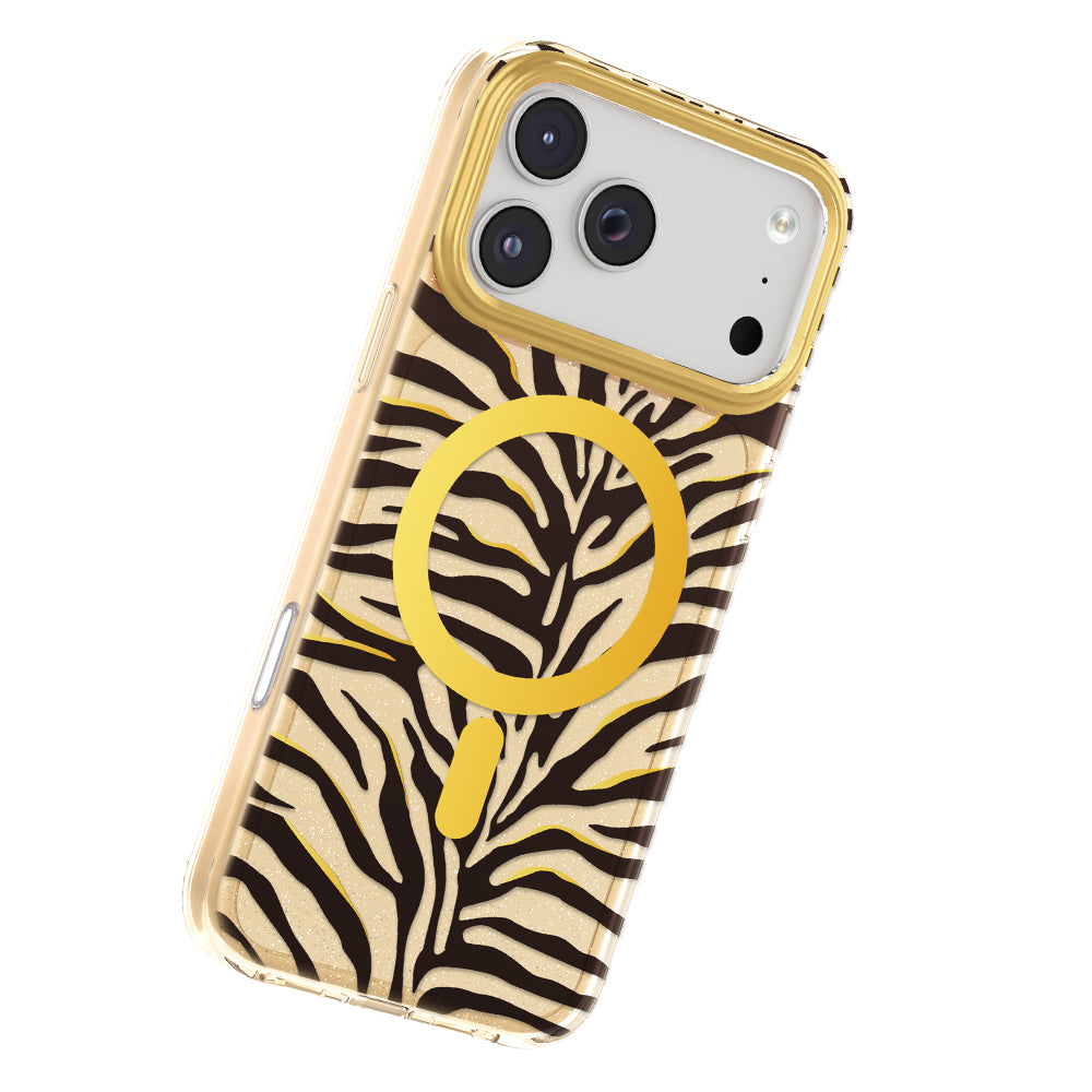 iPhone 18 Pro Kılıf M-Safe Şarj Özellikli Zore Paris Veyro TPU Kılıf