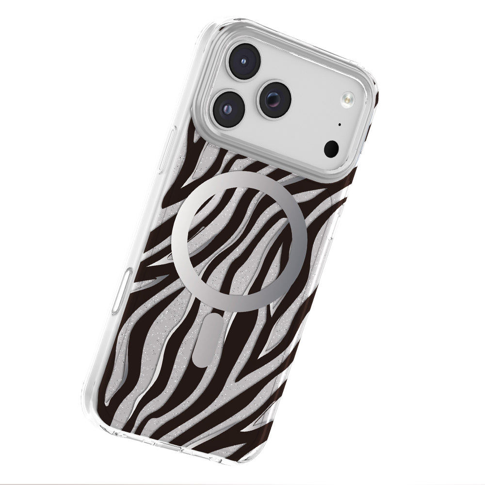 iPhone 18 Pro Kılıf M-Safe Şarj Özellikli Zore Paris Veyro TPU Kılıf
