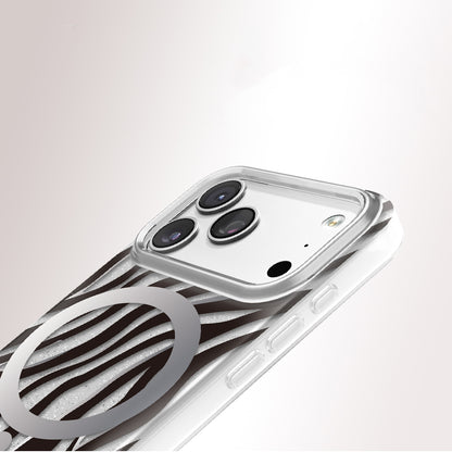iPhone 18 Pro Kılıf M-Safe Şarj Özellikli Zore Paris Veyro TPU Kılıf