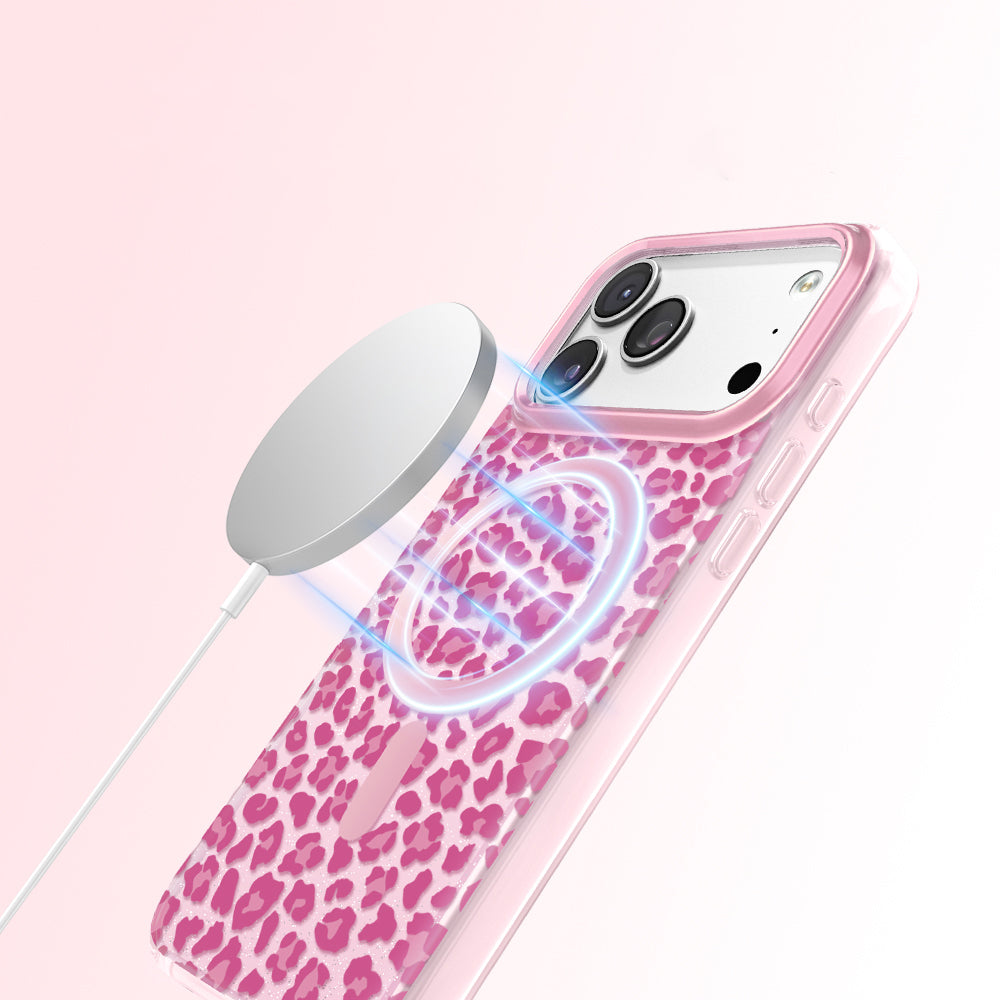 iPhone 18 Pro Kılıf M-Safe Şarj Özellikli Zore Paris Veyro TPU Kılıf