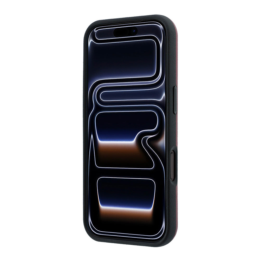 iPhone 18 Pro Kılıf Mercedes Benz Orijinal Lisanslı M-safe Şarj Özellikli 3D Metal Logolu Crossed Lines Kılıf