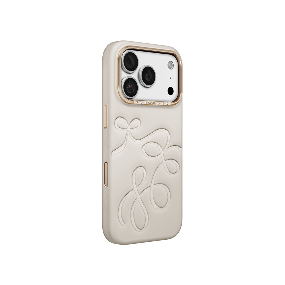 iPhone 18 Pro Kılıf Oyma Desenli Arka Yüzey Coehl Cloude Kılıf