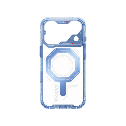 iPhone 18 Pro Kılıf SkinArma M-safe Şarj Özellikli Airbag Tasarımlı Magma Kılıf