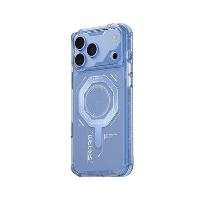 iPhone 18 Pro Kılıf SkinArma M-safe Şarj Özellikli Airbag Tasarımlı Magma Kılıf