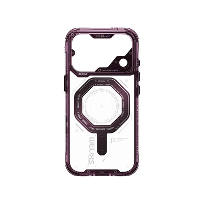 iPhone 18 Pro Kılıf SkinArma M-safe Şarj Özellikli Airbag Tasarımlı Magma Kılıf
