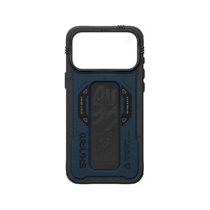 iPhone 18 Pro Kılıf SkinArma M-safe Şarj Özellikli Airbag Tasarımlı Standlı Phantom Kılıf