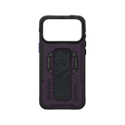 iPhone 18 Pro Kılıf SkinArma M-safe Şarj Özellikli Airbag Tasarımlı Standlı Phantom Kılıf