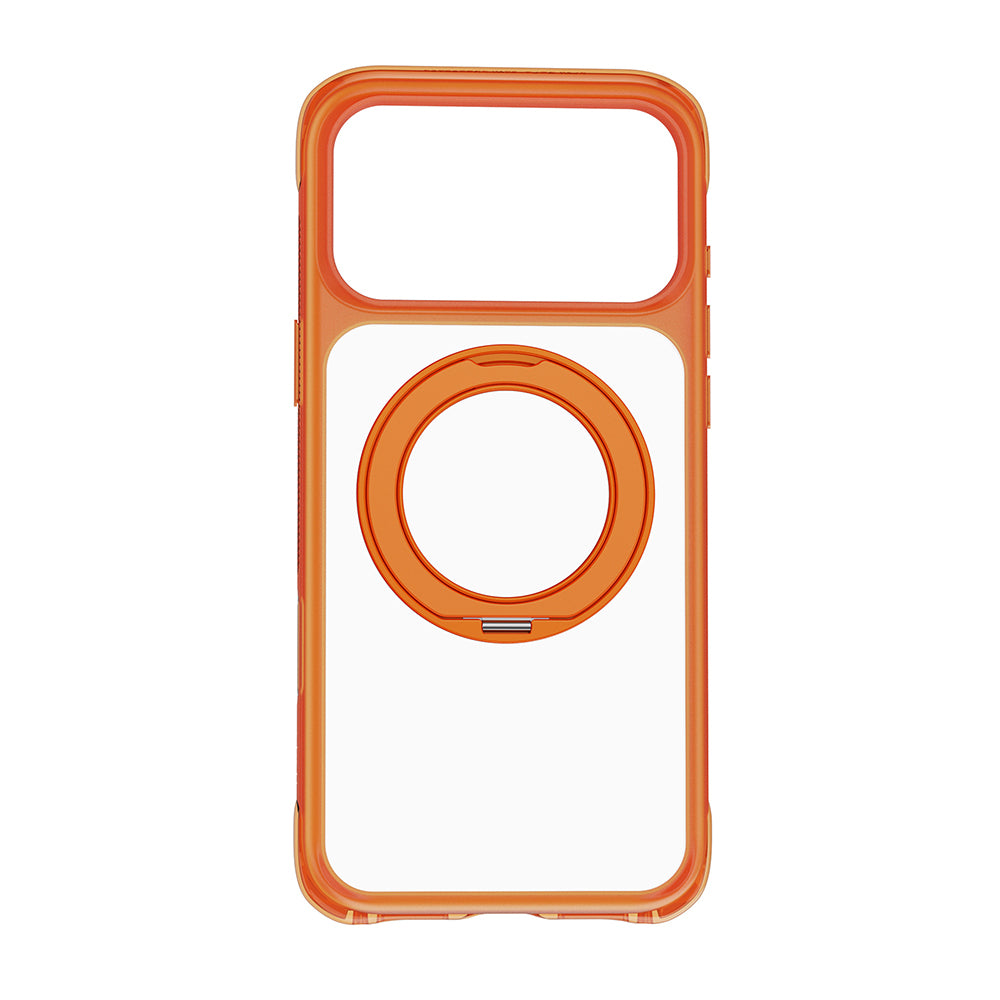 iPhone 18 Pro Kılıf Wiwu AG-203 AeroGuard Ultra Serisi M-safe Şarj Özellikli Airbag Tasarımlı Standlı Kılıf