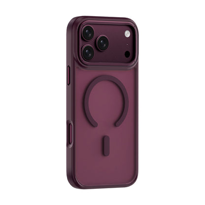 iPhone 18 Pro Kılıf Wiwu FGG-012 ArmorPro Serisi M-safe Şarj Özellikli Parmak İzi Bırakmayan Kılıf