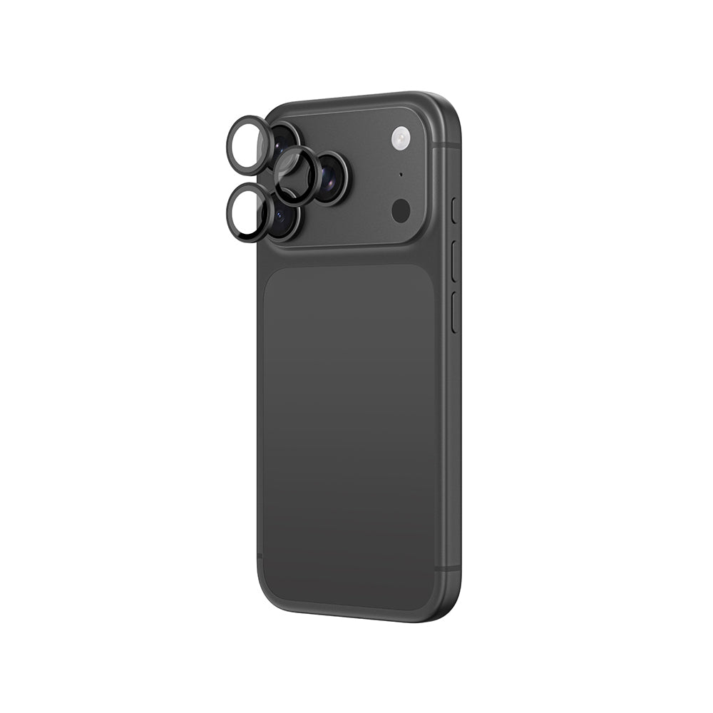 iPhone 18 Pro Max Amazingthing Radix Vision Parlama Önleyici Kamera Lens Koruyucu + Kolay Uygulama Aparatlı