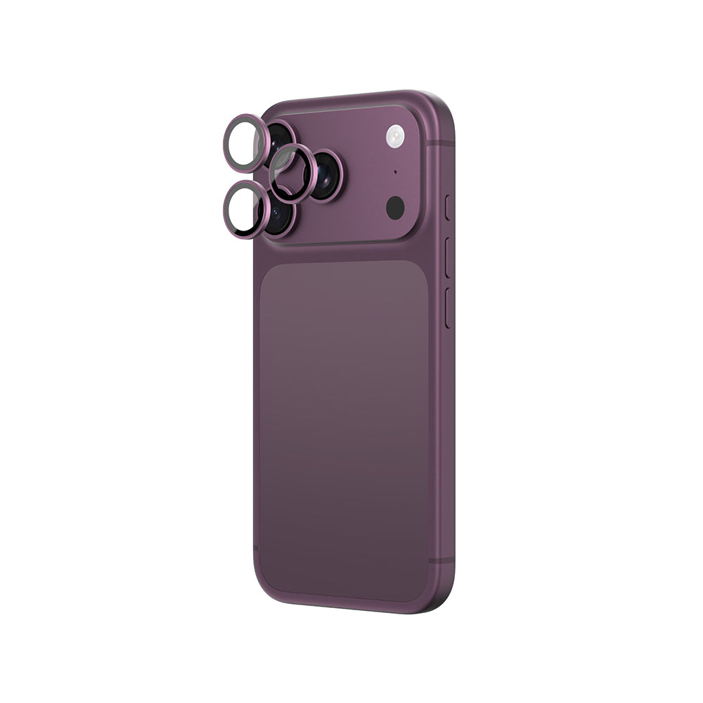 iPhone 18 Pro Max Amazingthing Radix Vision Parlama Önleyici Kamera Lens Koruyucu + Kolay Uygulama Aparatlı
