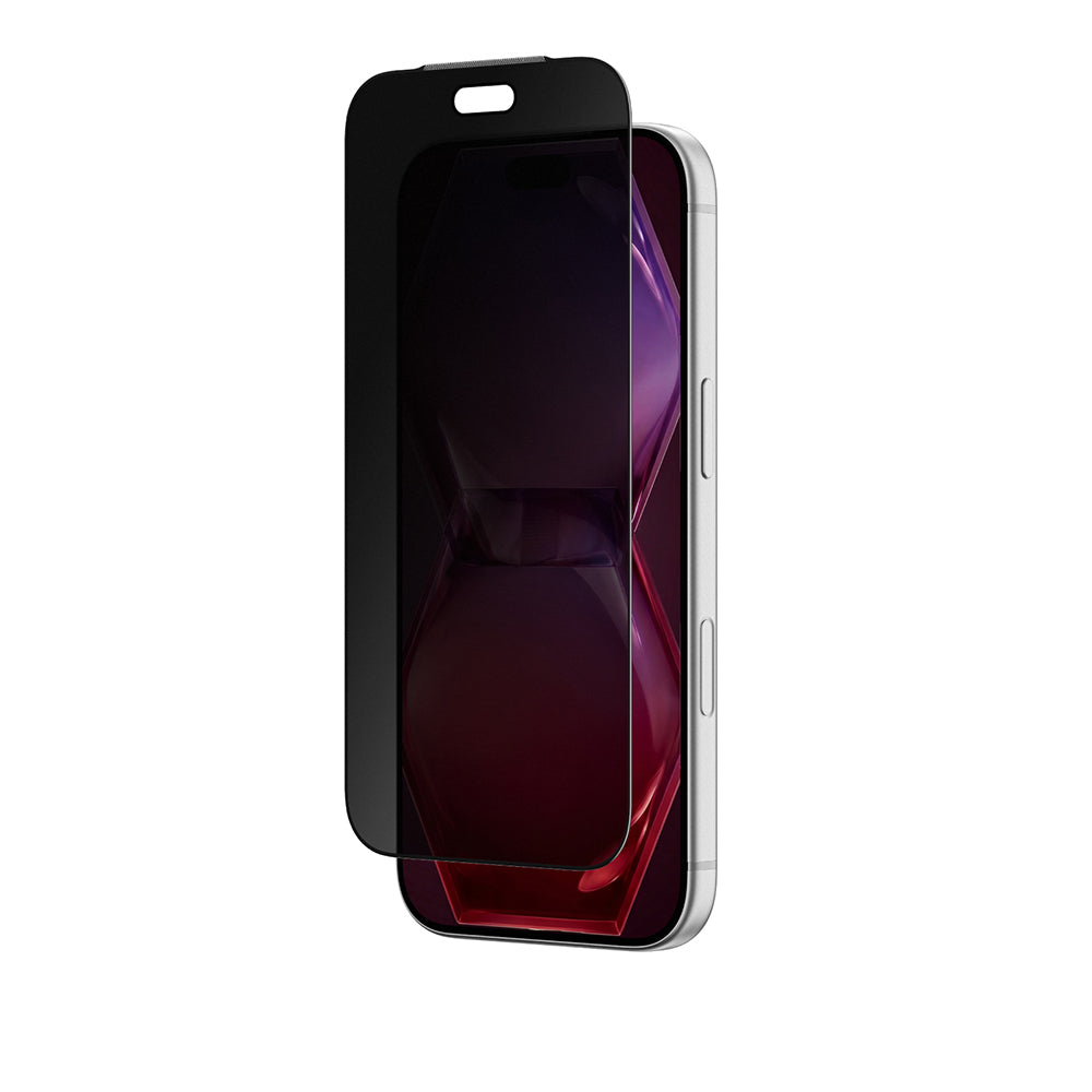 iPhone 18 Pro Max Amazingthing Titan Privacy Matte Parmak İzi Bırakmayan Mat Temperli Cam Ekran Koruyucu