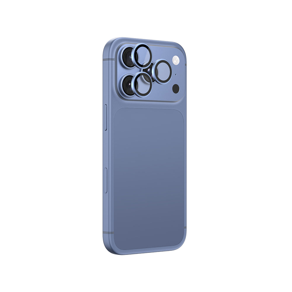 iPhone 18 Pro Max Amazingthing Titan Vision Sapphire AR Kamera Lens Koruyucu + Kolay Uygulama Aparatlı