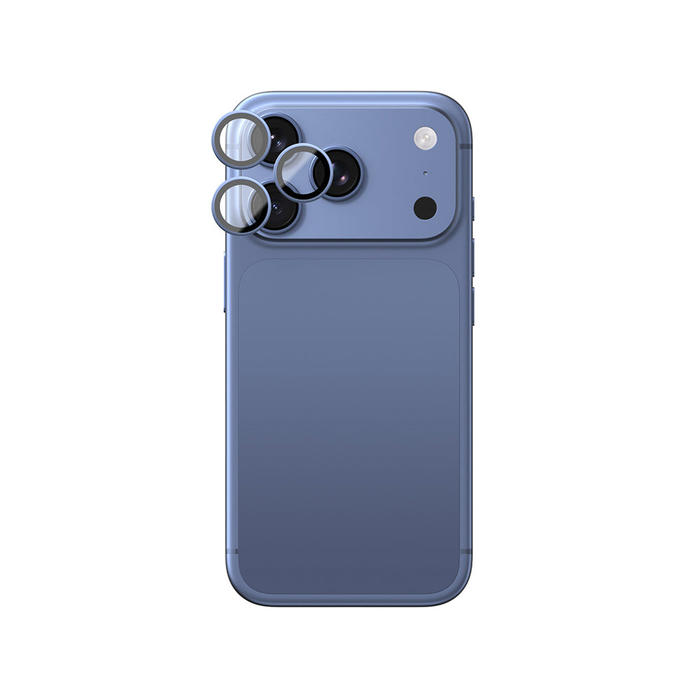 iPhone 18 Pro Max Amazingthing Titan Vision Sapphire AR Kamera Lens Koruyucu + Kolay Uygulama Aparatlı