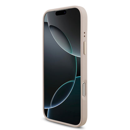 iPhone 18 Pro Max Kılıf Guess Orijinal Lisanslı 4G Büyük Metal Logolu Kalın Askılı Kılıf