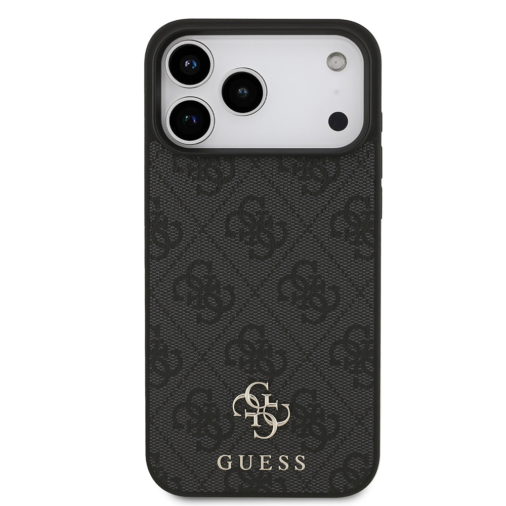 iPhone 18 Pro Max Kılıf Guess Orijinal Lisanslı M-safe Şarj Özellikli Small 4G Classic Kılıf