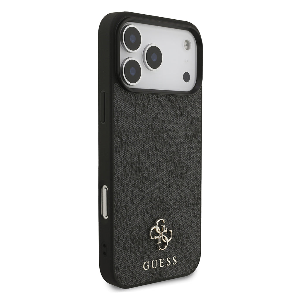 iPhone 18 Pro Max Kılıf Guess Orijinal Lisanslı M-safe Şarj Özellikli Small 4G Classic Kılıf