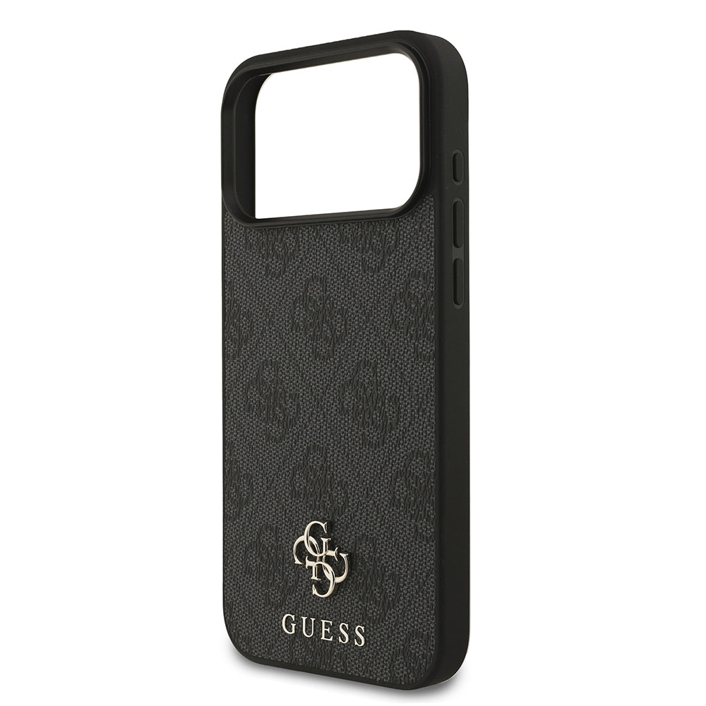 iPhone 18 Pro Max Kılıf Guess Orijinal Lisanslı M-safe Şarj Özellikli Small 4G Classic Kılıf