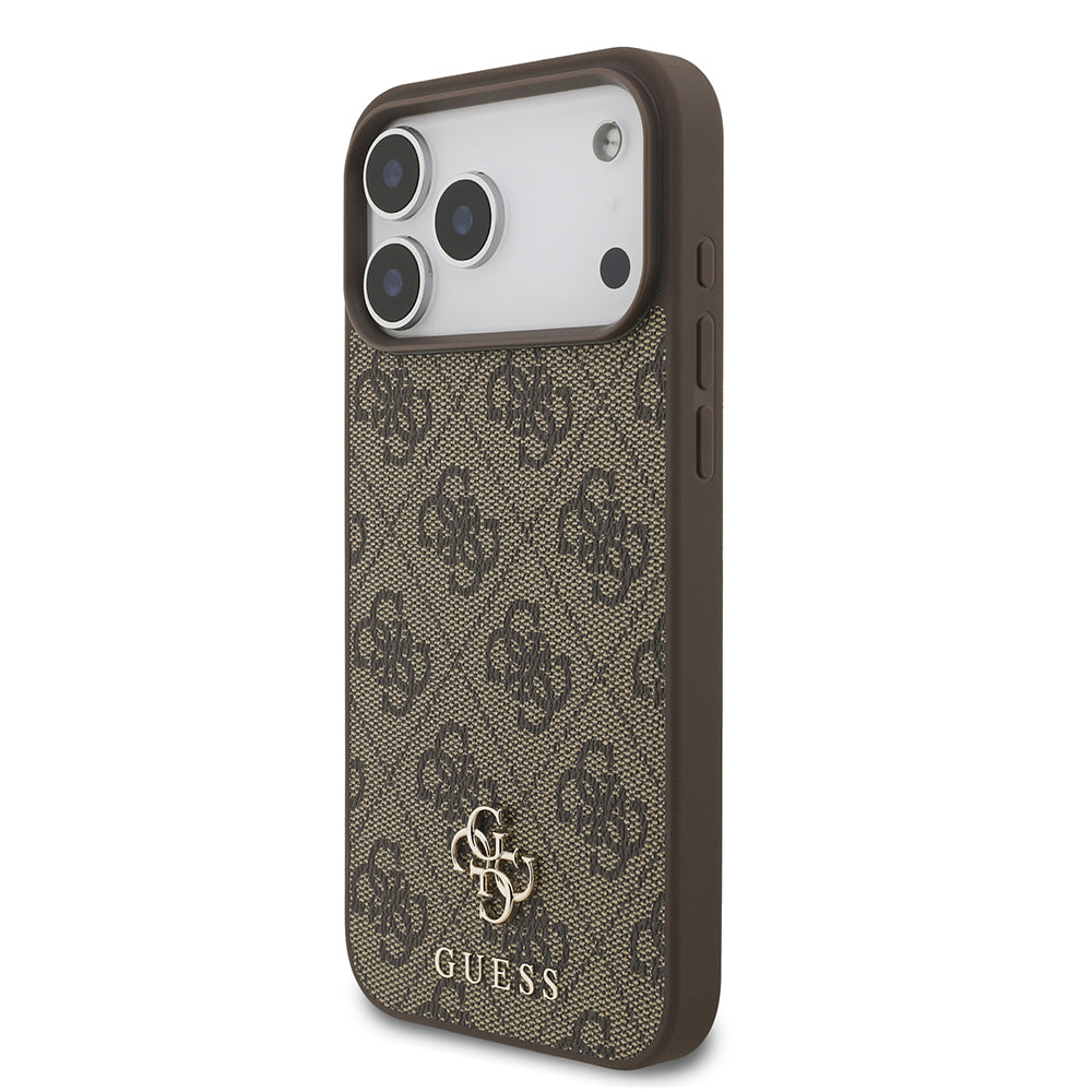 iPhone 18 Pro Max Kılıf Guess Orijinal Lisanslı M-safe Şarj Özellikli Small 4G Classic Kılıf