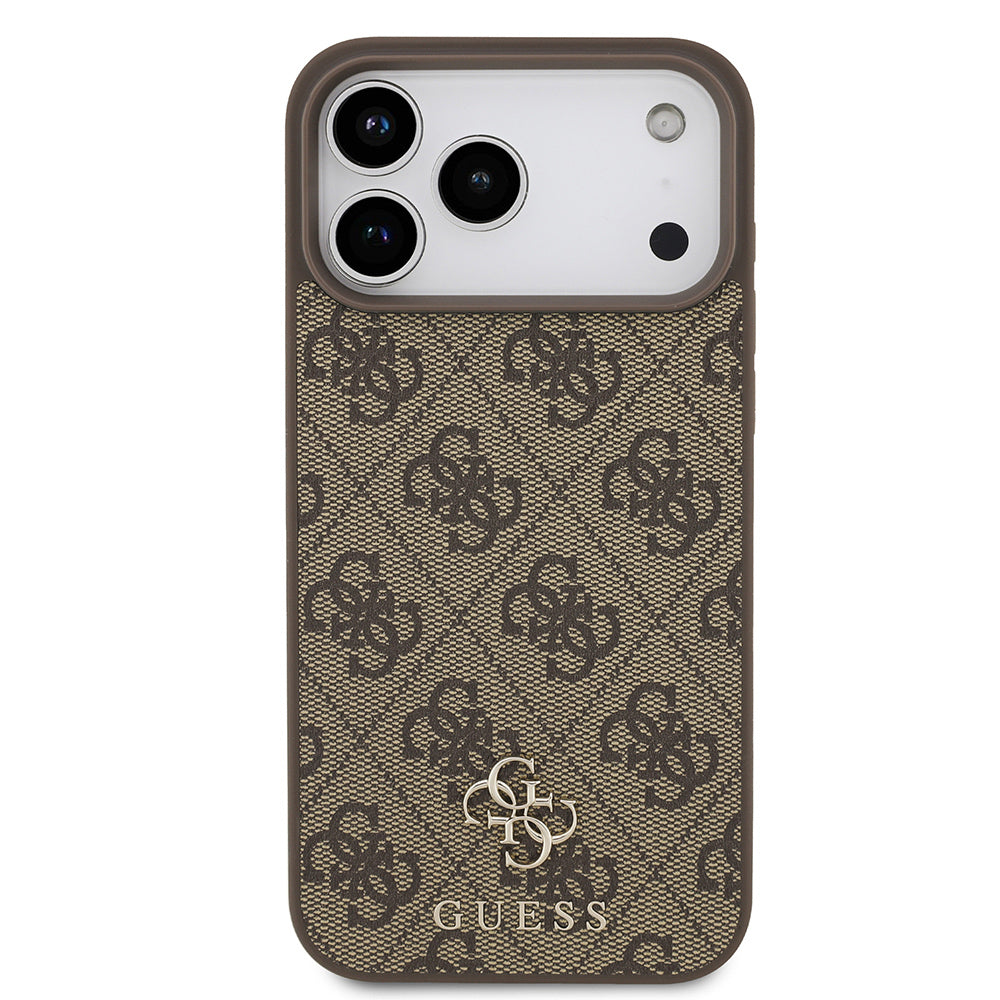 iPhone 18 Pro Max Kılıf Guess Orijinal Lisanslı M-safe Şarj Özellikli Small 4G Classic Kılıf