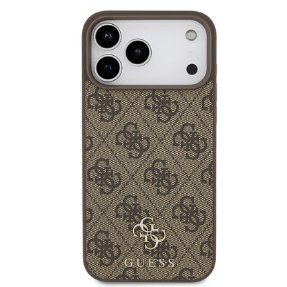 iPhone 18 Pro Max Kılıf Guess Orijinal Lisanslı M-safe Şarj Özellikli Small 4G Classic Kılıf