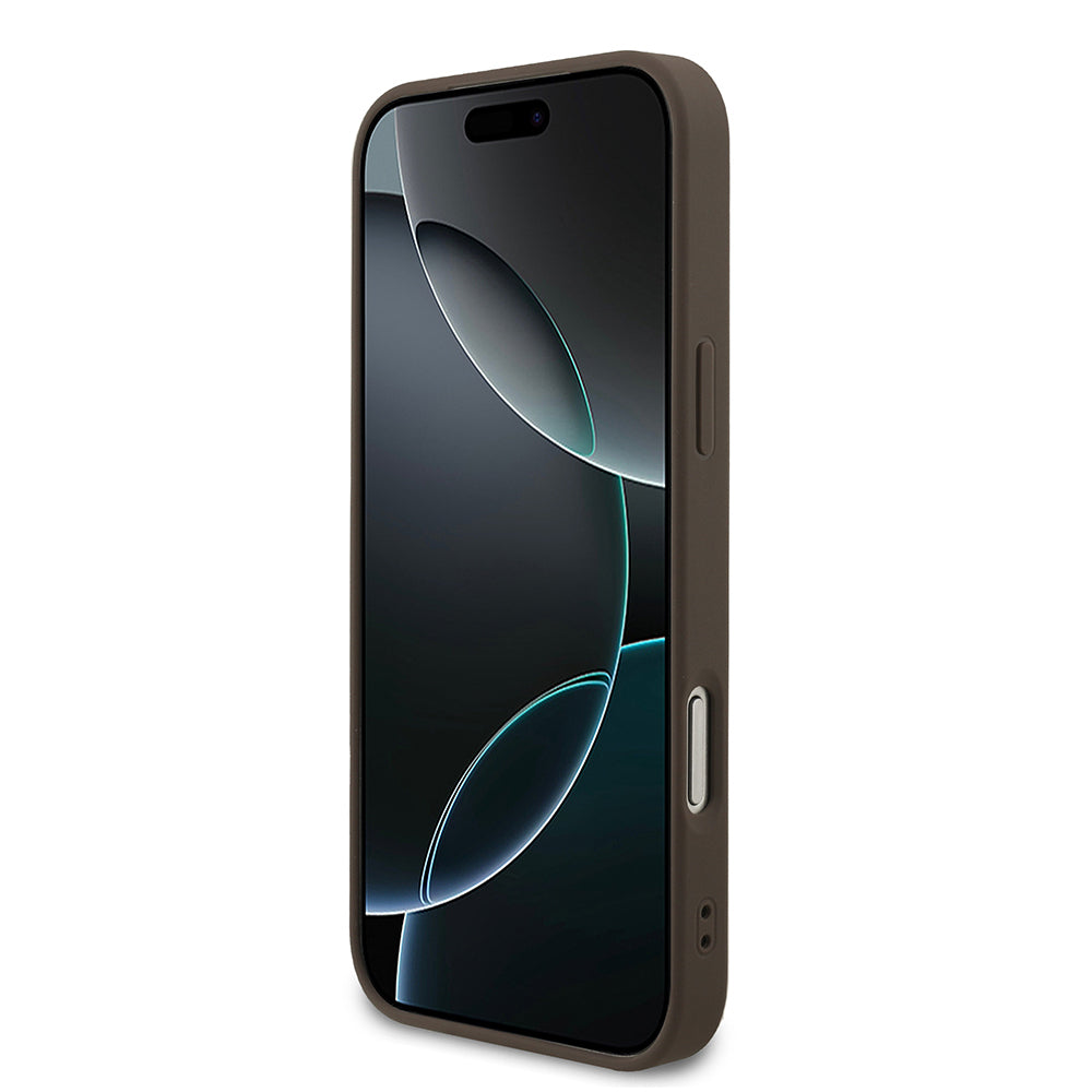 iPhone 18 Pro Max Kılıf Guess Orijinal Lisanslı M-safe Şarj Özellikli Small 4G Classic Kılıf