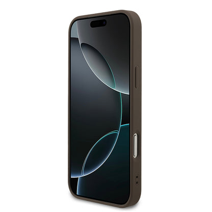 iPhone 18 Pro Max Kılıf Guess Orijinal Lisanslı M-safe Şarj Özellikli Small 4G Classic Kılıf