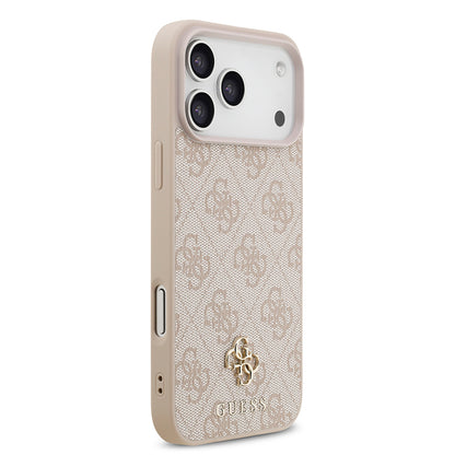 iPhone 18 Pro Max Kılıf Guess Orijinal Lisanslı M-safe Şarj Özellikli Small 4G Classic Kılıf