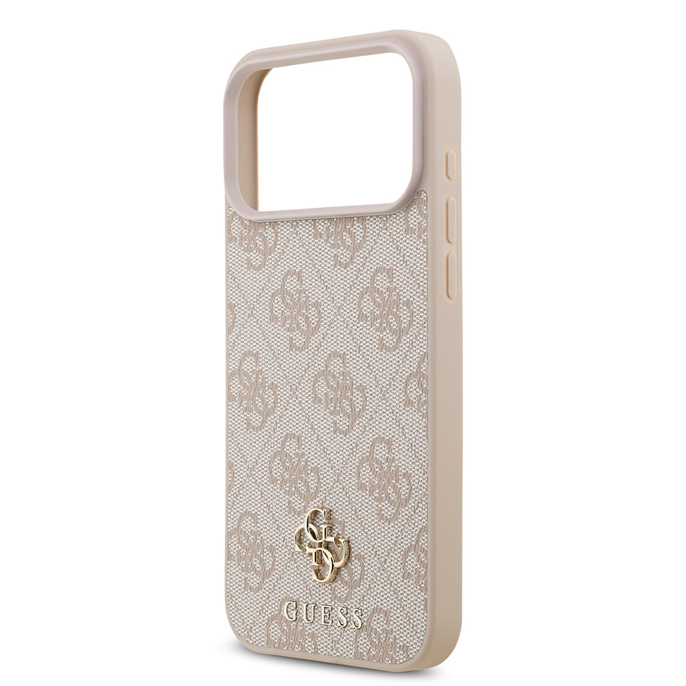 iPhone 18 Pro Max Kılıf Guess Orijinal Lisanslı M-safe Şarj Özellikli Small 4G Classic Kılıf