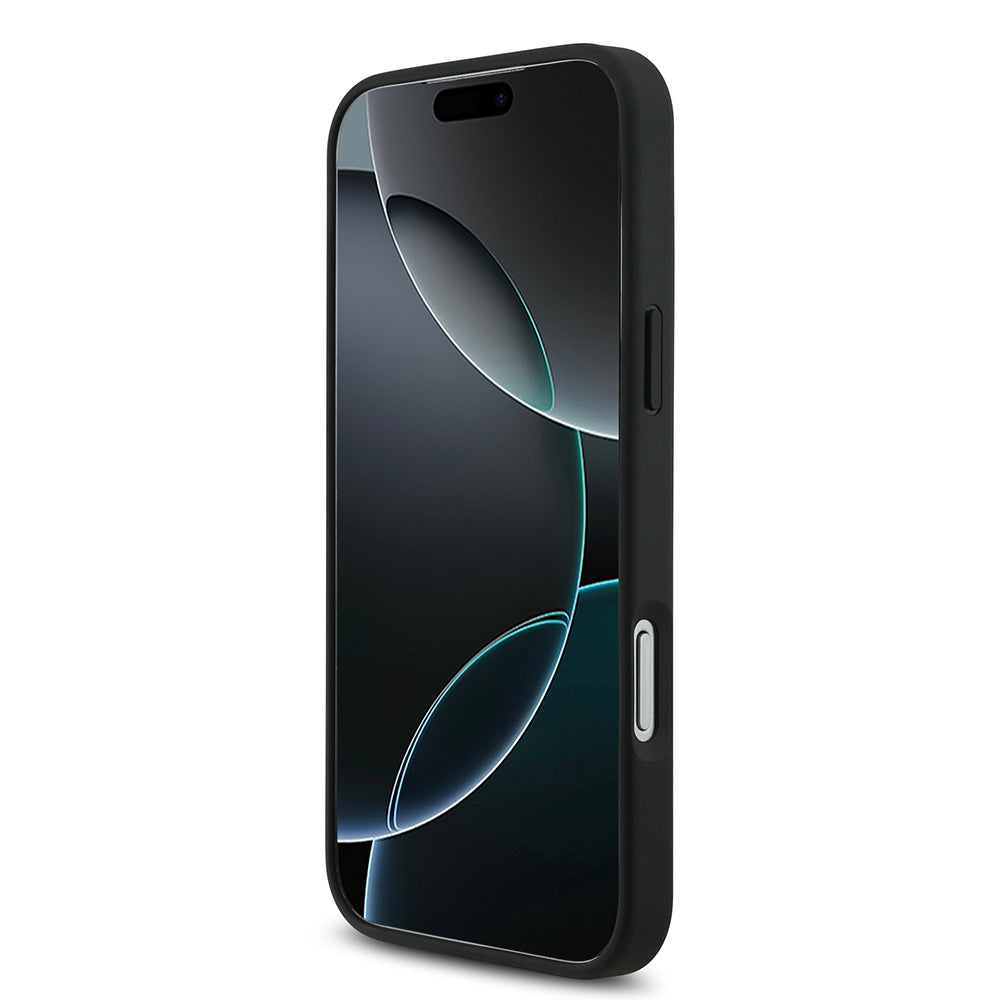 iPhone 18 Pro Max Kılıf Lacoste Orijinal Lisanslı M-safe Şarj Özellikli PU Pike Desenli Metal Logolu Kılıf