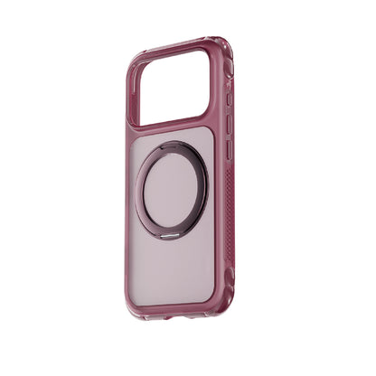 iPhone 18 Pro Max Kılıf Lenyes Air Bumper Serisi M-safe Şarj Özellikli Airbag Tasarımlı Standlı Kılıf