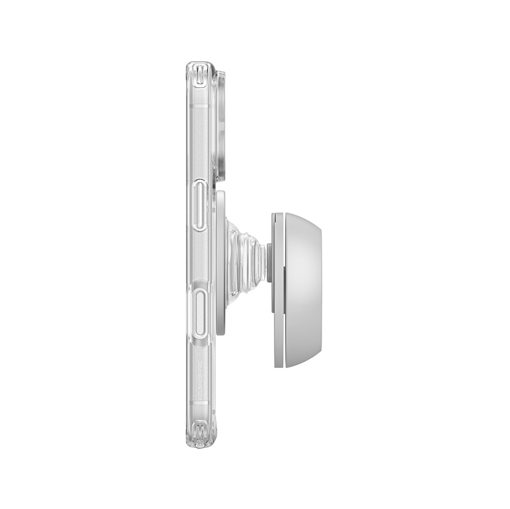 iPhone 18 Pro Max Kılıf M-safe Özellikli AmazingThing Minimal Serisi Type-C Kulaklık ve Standlı Set