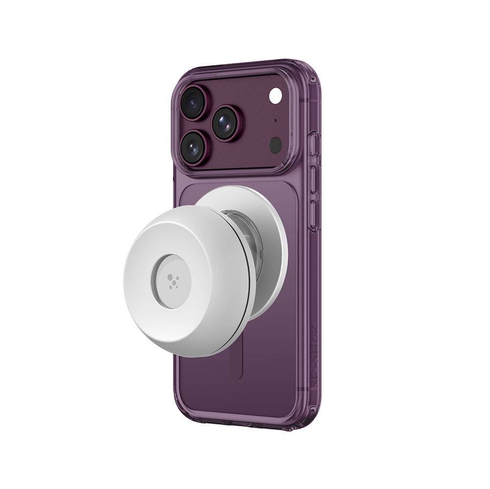 iPhone 18 Pro Max Kılıf M-safe Özellikli AmazingThing Minimal Serisi Type-C Kulaklık ve Standlı Set