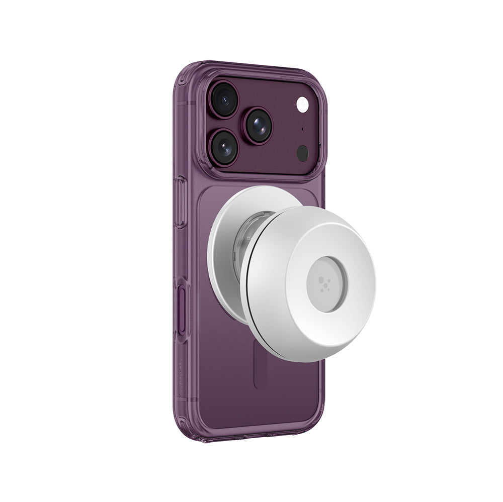 iPhone 18 Pro Max Kılıf M-safe Özellikli AmazingThing Minimal Serisi Type-C Kulaklık ve Standlı Set