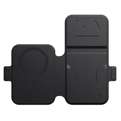 iPhone 18 Pro Max Kılıf M-safe Özellikli Amazingthing Titan Lens Flip Serisi Kartlıklı Kılıf