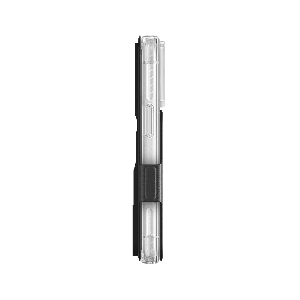 iPhone 18 Pro Max Kılıf M-safe Özellikli Amazingthing Titan Lens Flip Serisi Kartlıklı Kılıf