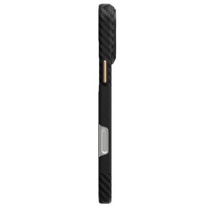 iPhone 18 Pro Max Kılıf M-safe Şarj Özellikli 600D Metal Kamera Çerçeveli Raptic Aramid Fiber Karbon Geotik Serisi Kılıf