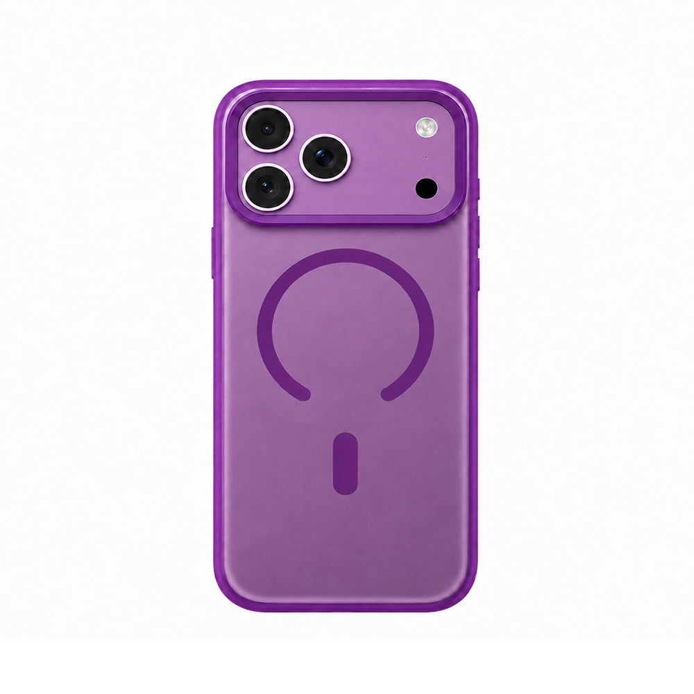 iPhone 18 Pro Max Kılıf M-safe Şarj Özellikli Airbag Tasarımlı Mutural Mist Serisi Kılıf