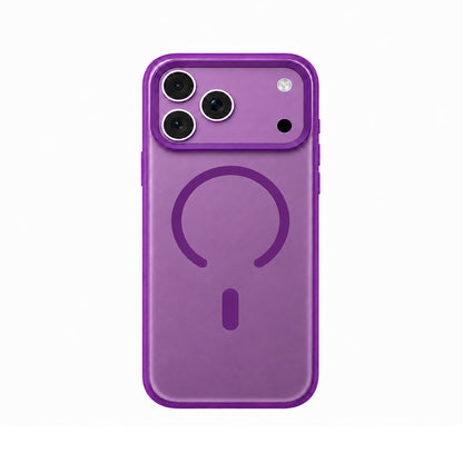iPhone 18 Pro Max Kılıf M-safe Şarj Özellikli Airbag Tasarımlı Mutural Mist Serisi Kılıf