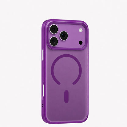 iPhone 18 Pro Max Kılıf M-safe Şarj Özellikli Airbag Tasarımlı Mutural Mist Serisi Kılıf