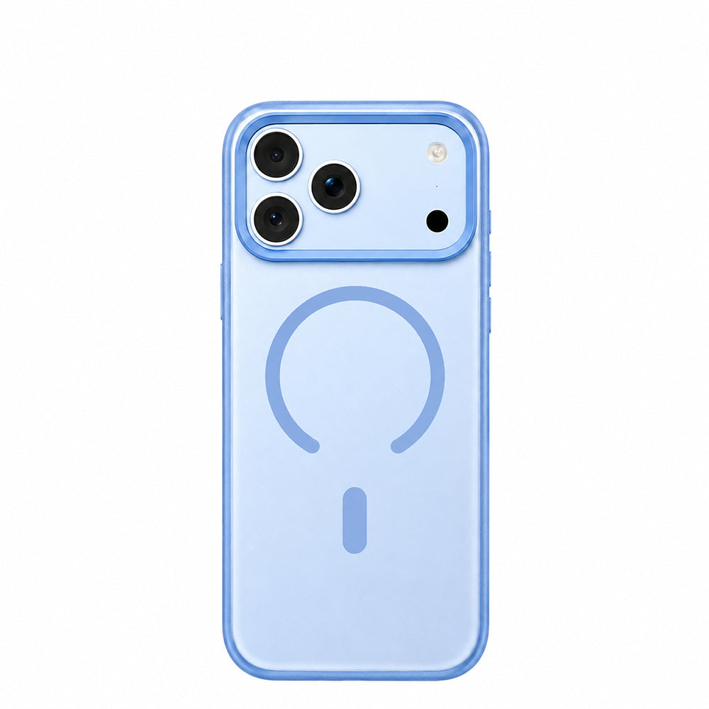 iPhone 18 Pro Max Kılıf M-safe Şarj Özellikli Airbag Tasarımlı Mutural Mist Serisi Kılıf