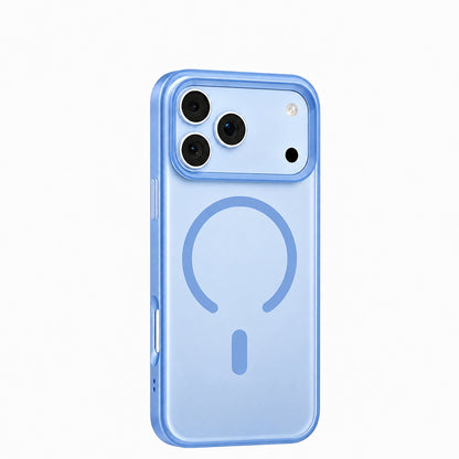 iPhone 18 Pro Max Kılıf M-safe Şarj Özellikli Airbag Tasarımlı Mutural Mist Serisi Kılıf