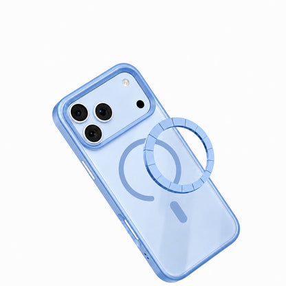 iPhone 18 Pro Max Kılıf M-safe Şarj Özellikli Airbag Tasarımlı Mutural Mist Serisi Kılıf