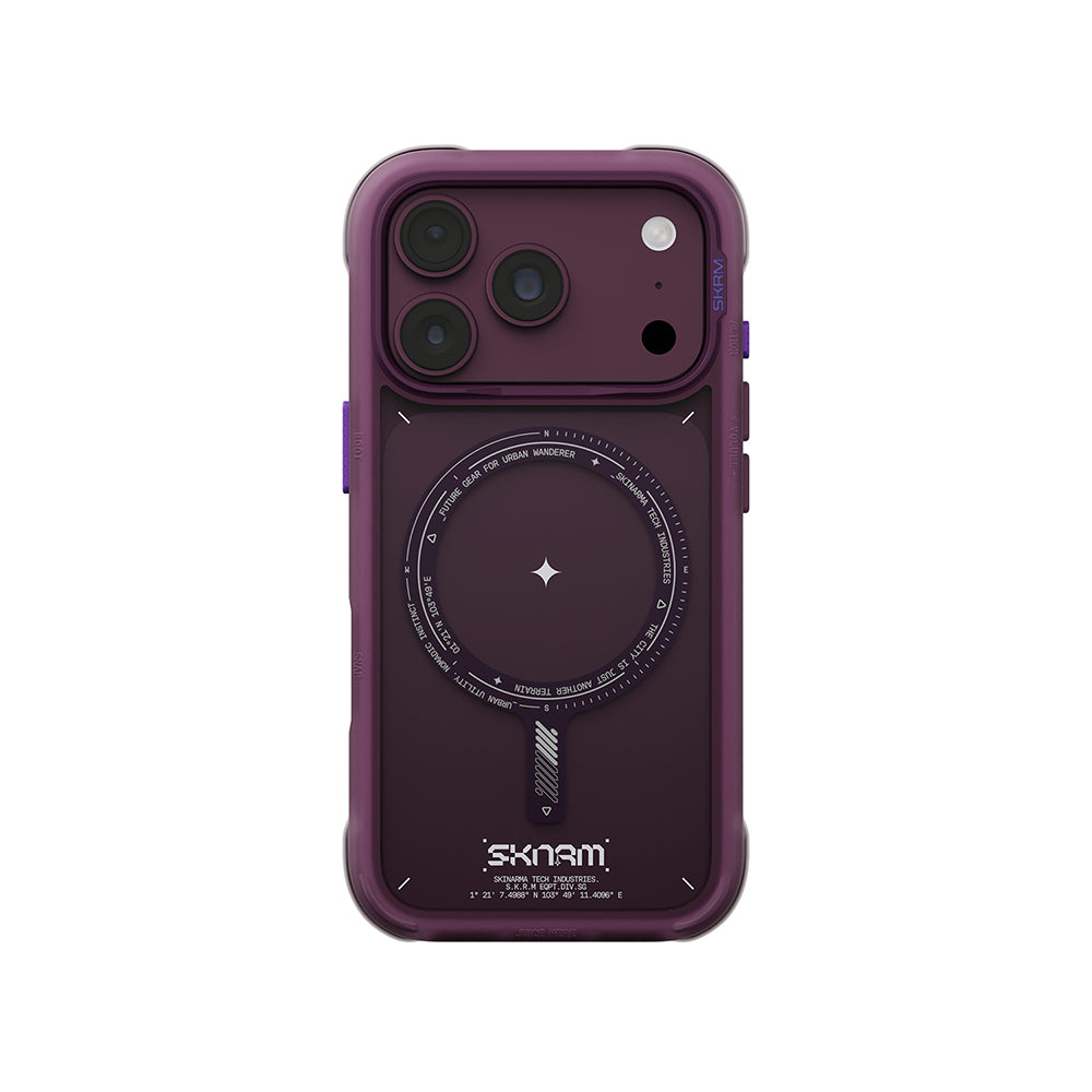 iPhone 18 Pro Max Kılıf M-Safe Şarj Özellikli Airbag Tasarımlı Skinarma Avion Kılıf