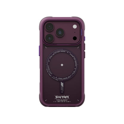 iPhone 18 Pro Max Kılıf M-Safe Şarj Özellikli Airbag Tasarımlı Skinarma Avion Kılıf